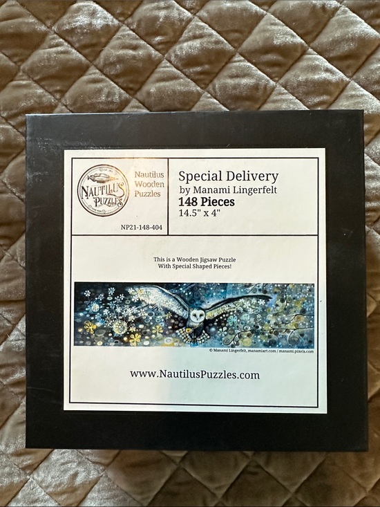 Nautilus Other - Nautilus Special Delivery Puzzle — Black, Blue, White